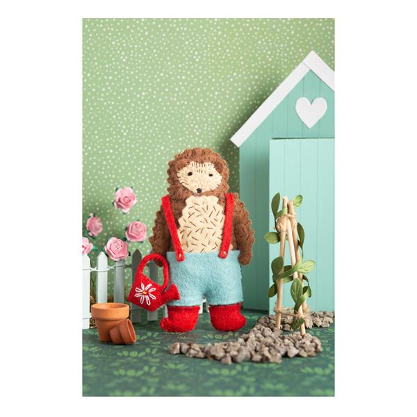 Corinne Lapierre Felt Mr Hedgehog Gardener Mini Kit - 125498