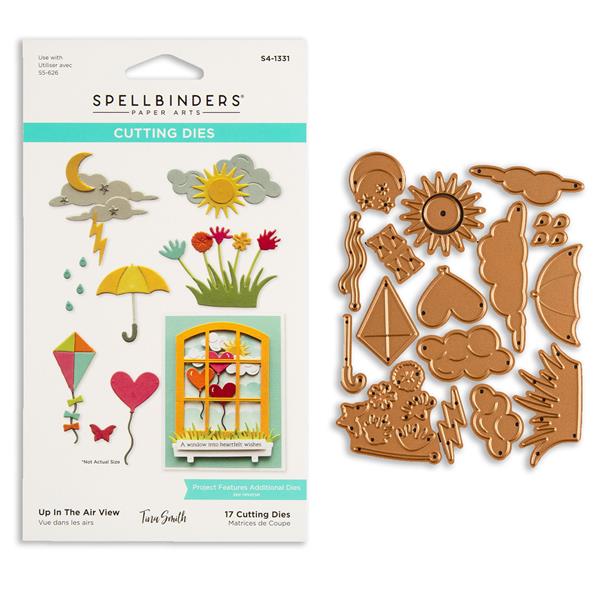 Spellbinders Windows with a View - Up In The Air View Die Set - 1 - 126069