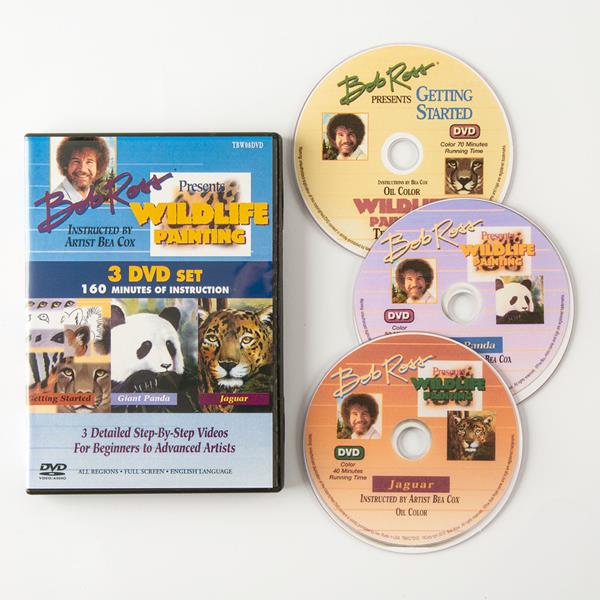 Bob Ross Wildlife 3 x DVD Collection - 127248