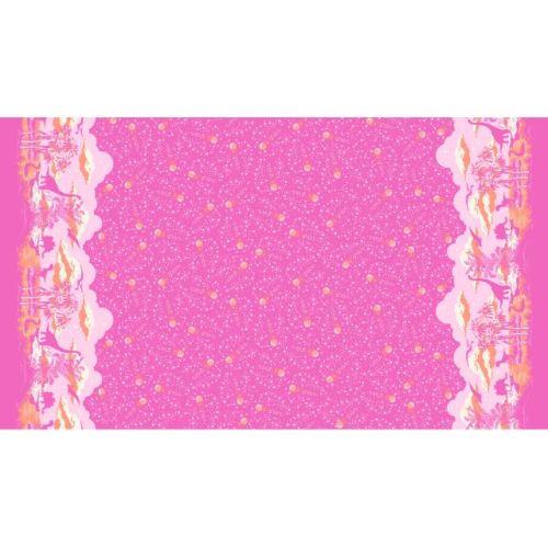 Tula Pink ROAR! Meteor Showers Blush Panel 0.5m Fabric Length - 128508