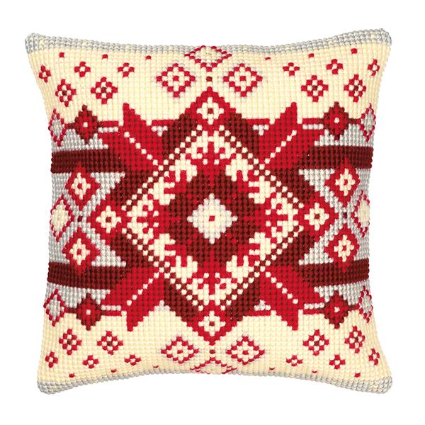 Vervaco Geometric 2 Cross Stitch Cushion Kit - 132582