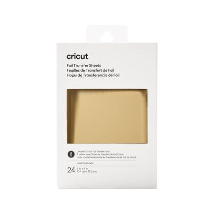 Cricut Transfer Foil Sheets Gold 10x15cm 24 Sheets - 135017