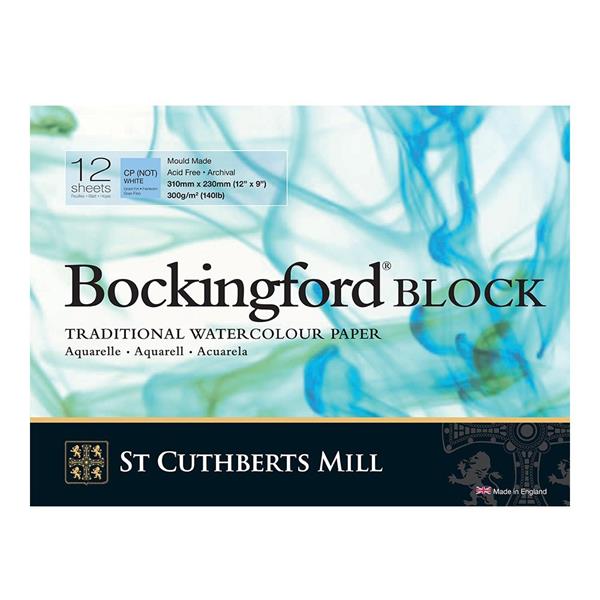 Studio 5 Bockingford Cold Pressed Block - 300gsm - 136458