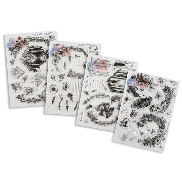 Art Inspirations Forest of Shadows Complete A4 Stamp Collection - - 137402