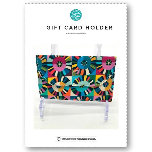 Natasha Makes Gift Card Holder Pattern - 141229