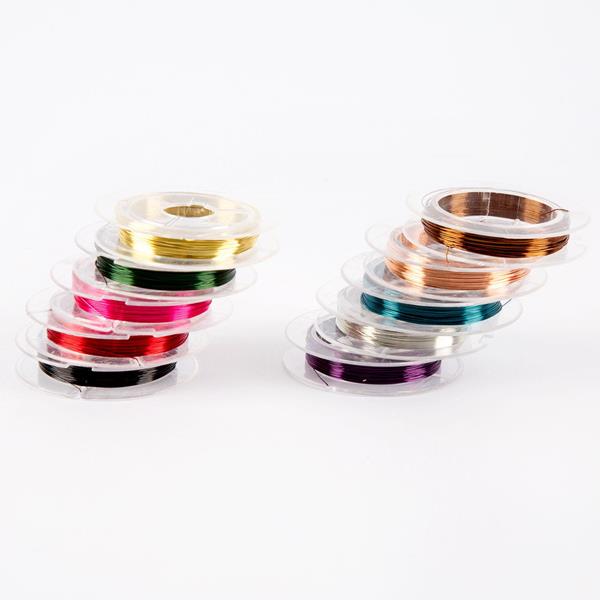 Aldridge Crafts Wire Collection - Mixed Colour 0.3mm - 142244