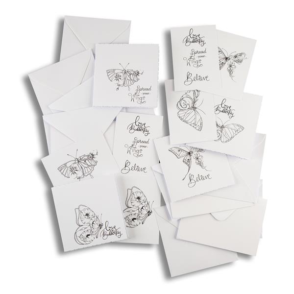 Daisy B Butterfly Printed Card Pack - 142275