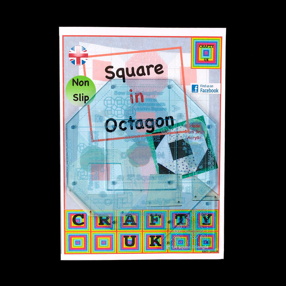 Crafty UK Square in Octagon Template Set