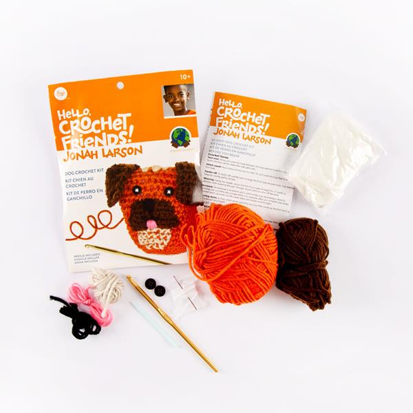 Jonah's Hands Crochet Friends Dog Kit - 145459