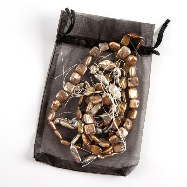 Aldridge Crafts Natural Keshi Freshwater Shaped Pearls - 146062