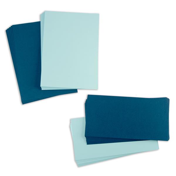 Pink Frog Crafts 6” Memory Book Kit – True Light Blue & True Dark - 149247