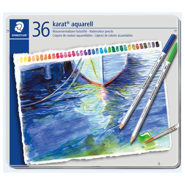 Staedtler Karat Aquarell 36 Assorted Colours - 155957