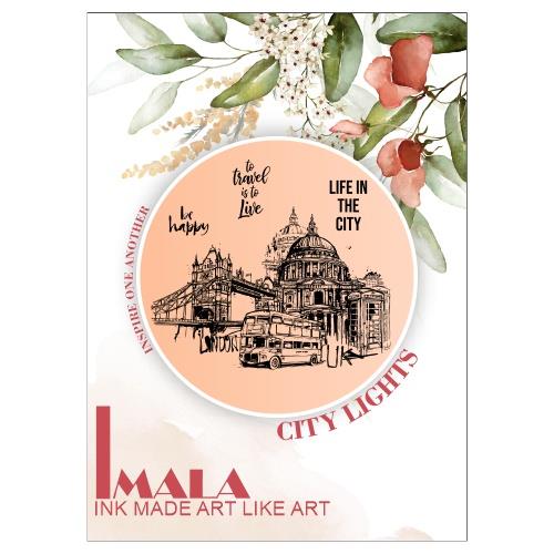IMALA A5 Stamp City Lights - 4 Stamps - 159754