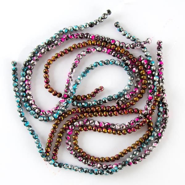 Aldridge Crafts 6mm Multicolour Beads Collection - 164318