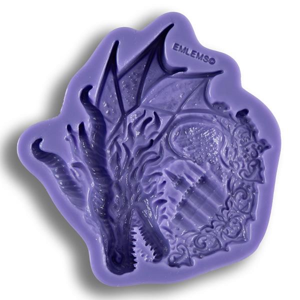 Emlems Dragons Keep Silicone Mould - Large - 164693