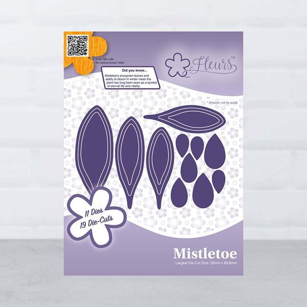 Fleurs Mistletoe Die Set - 11 Dies - 166496