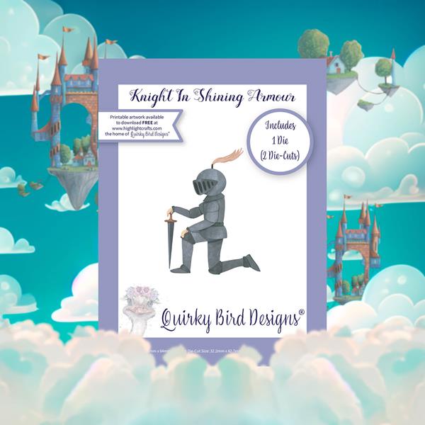 Quirky Bird Knight In Shining Armour Die - 168587