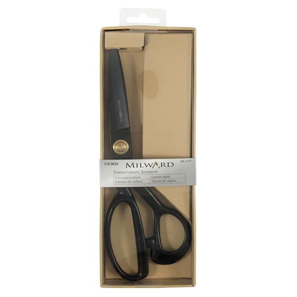 Milward Dressmaking Scissors: Heavy Duty (23cm) Black - 174631