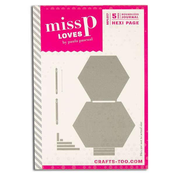 Miss P Loves Die Set 017 - Hexi Page - 5 Dies - 174887