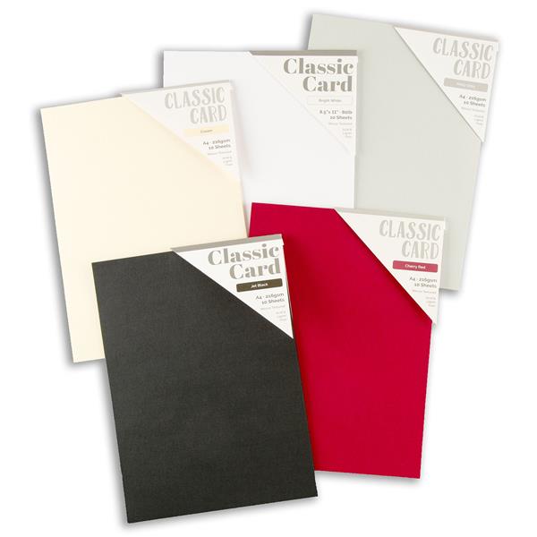 Tonic Studios Classic Card Collection - Red, Grey & White - 50 Sh - 175422