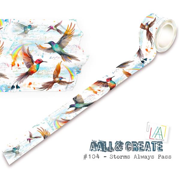 AALL & Create Washi Tape - Storms Always Pass - 176194