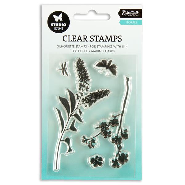 Studio Light Essentials Stamp Set - Florals - 5 Stamps - 181419