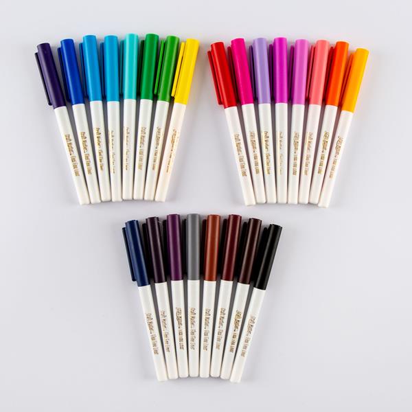 Craft Master Flexi Fine Liners - 24 x Pens - 182786