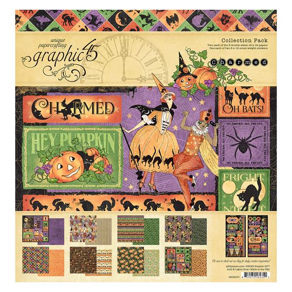 Graphic 45 Charmed 12x12 "Collection Pack - 187622