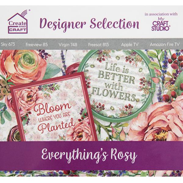 Create & Craft Everything's Rosy Designer Selection Digital Downl - 189119