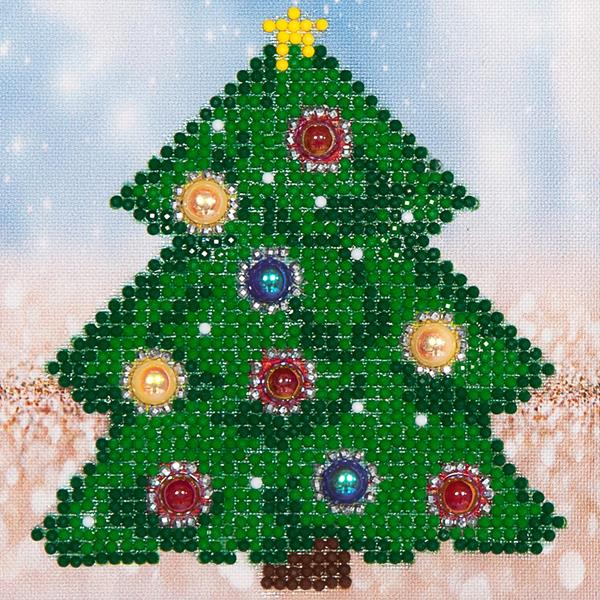 Diamond Dotz Christmas Tree Painting Kit - 13.5 x 13.5cm - 191307