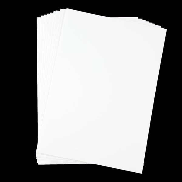 Oakwood Pure White Card 270gsm - 10 Sheets Total