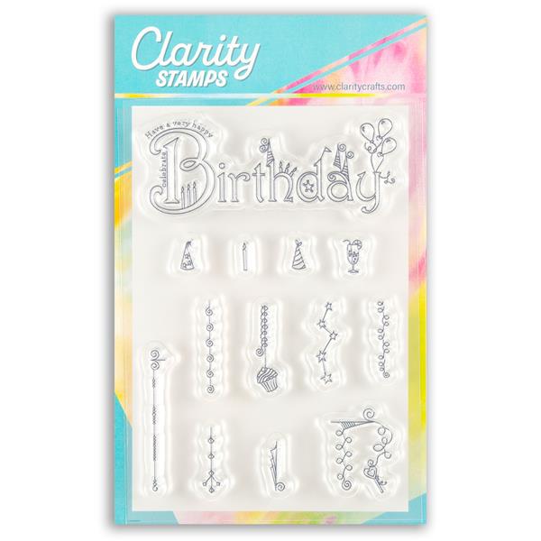 Clarity Crafts Linda Williams’ Bijou Dangles A6 Stamp Set - Choos - 201376