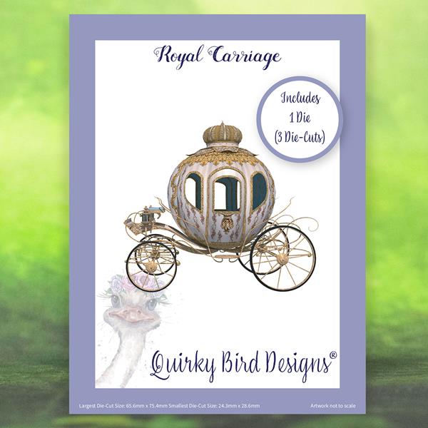 Quirky Bird Designs Royal Carriage Die - 202063