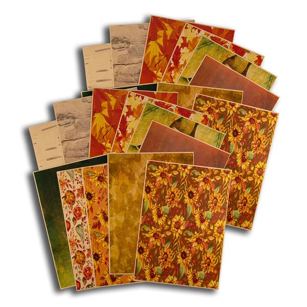 Red Button Autumn & Winter Printed Collection A3 - 24 Sheets - 202919