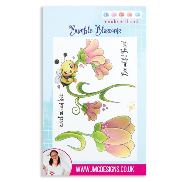 JMC Designs A6 Stamp Set - Bumble Blossoms - 203920