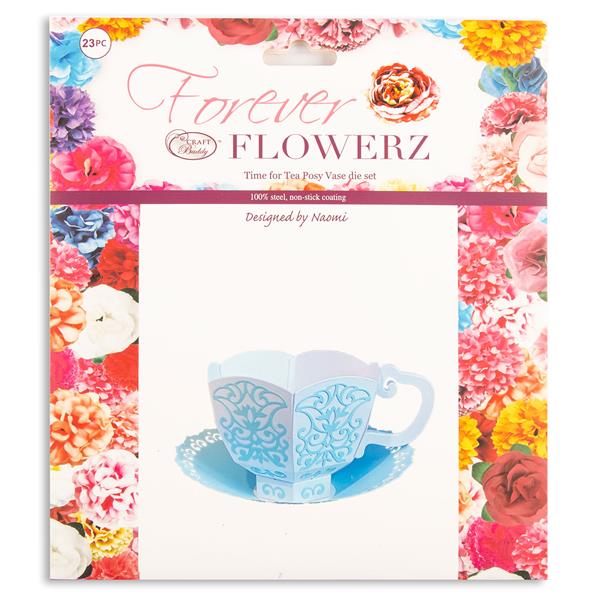 Forever Flowerz Time for Tea Posy Vase Die Set - 23 Dies - 216630