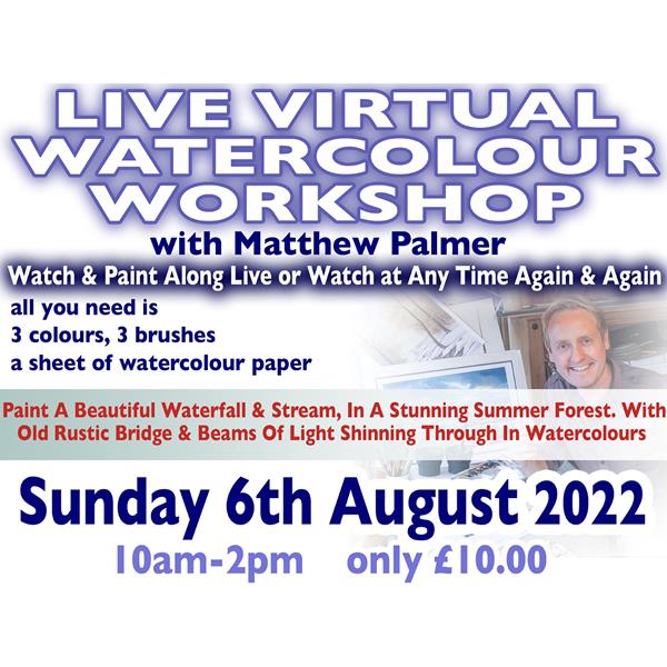Matthew Palmer Up and Coming Workshop - Paint A Beautiful Waterfa - 217556