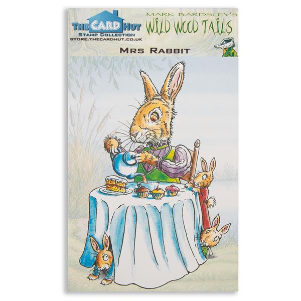 The Card Hut - Mark Bardsley Wild Wood Tails: Mrs Rabbit - 1 Stam - 219581