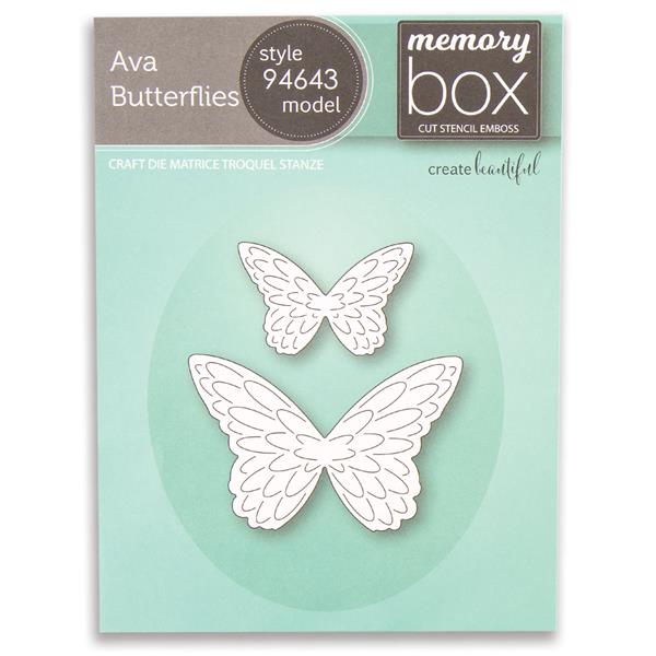 Memory Box Die Set - Ava Butterflies - 220123