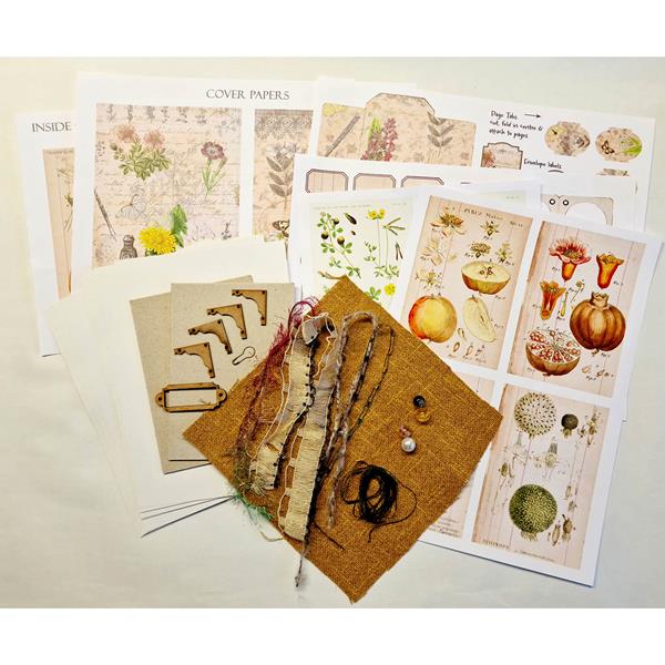 Janie's Originals A6 Book Kit - Botanist Sketchbook - 223573