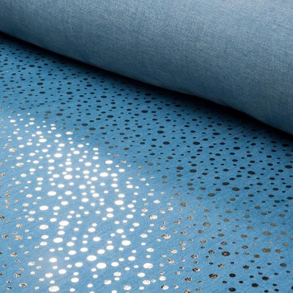 Empress Mills Sparkling Chambray Fabric 54" x 1m - 100% Cotton - 227946