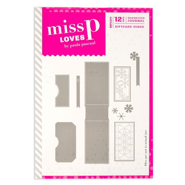 Miss P Loves Die Set 014 - Boundless Journal - Giftcard Hinge - 1 - 230592
