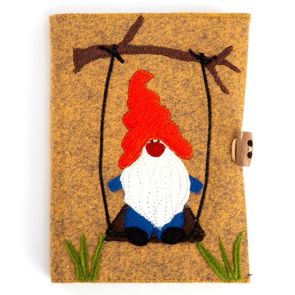 Bobbin Patch Gnome on a Swing Notebook Kit - 235114