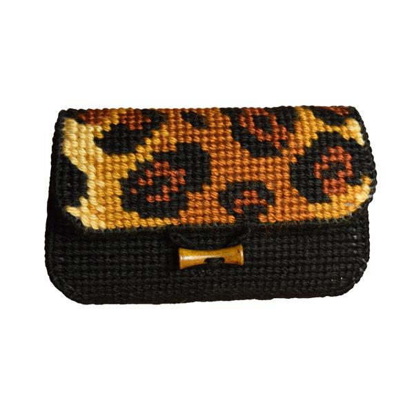 Orchidea Panther Clutch Bag Needlepoint Kit - 237915