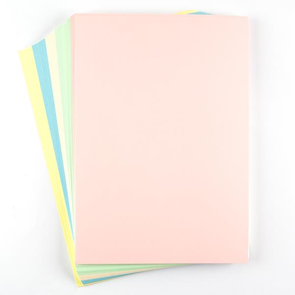 Dalton Manor A4 Cardstock: Pastel Tints - 50 Sheets - 210gsm