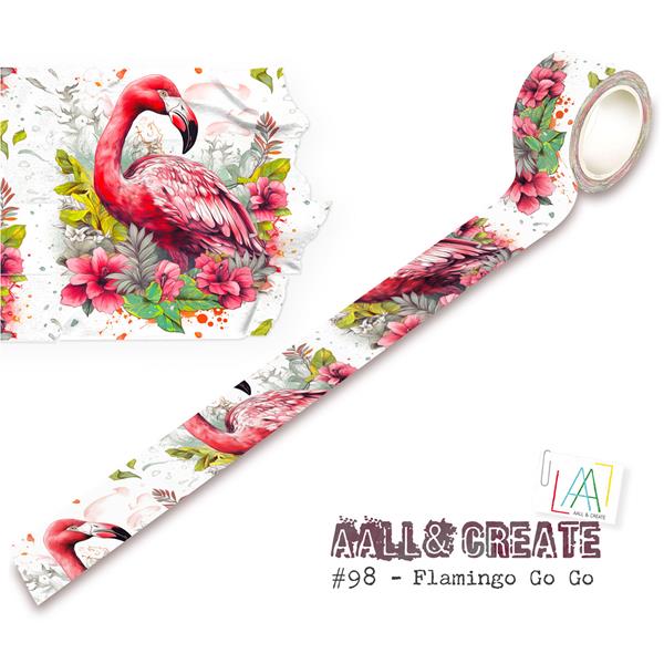 AALL & Create Washi Tape - Flamingo Go Go - 247290