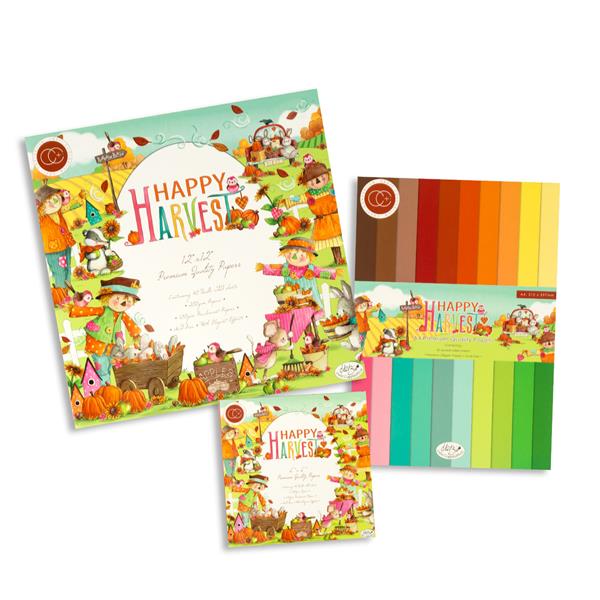Craft Consortium Happy Harvest Paper Pad Collection - 248751
