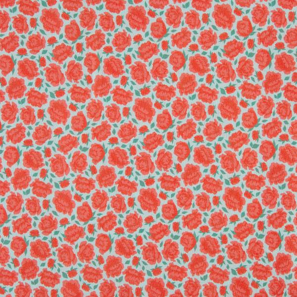 The Craft Cotton Co Vintage Floral Blue Meadow 1m Fabric Piece -  - 249961