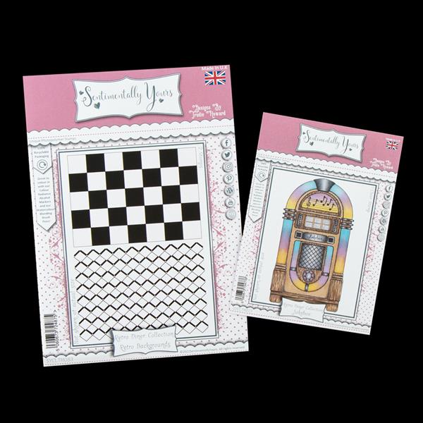 Sentimentally Yours Retro Diner by Trudie Howard - Retro Backgrou - 252401