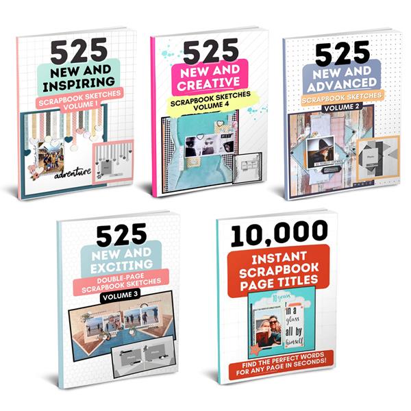 Scrapbooking Coach Complete Book Collection - 5 Books - 254324